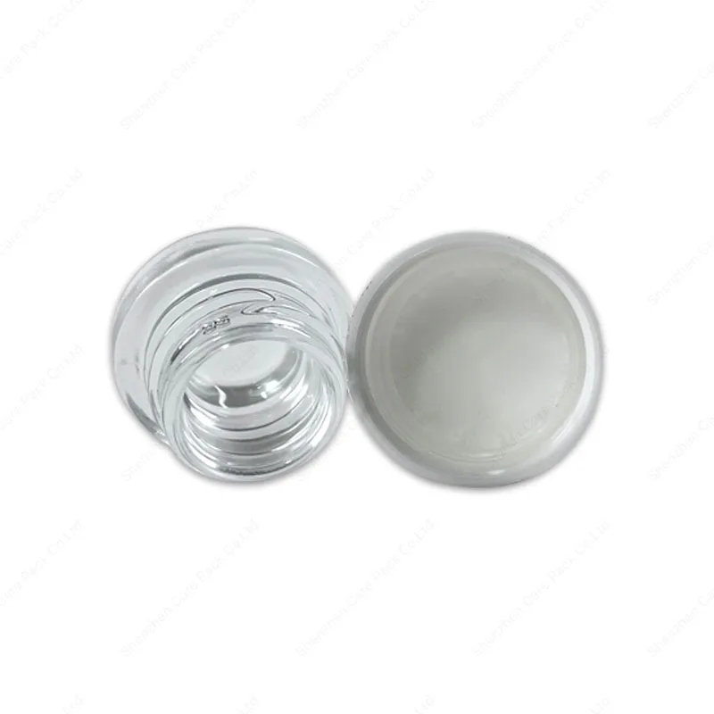 Custom Child Resistant Small Concentrate Oil Jars With Lid Mini 15ml Child Proof 4oz Glass Jar