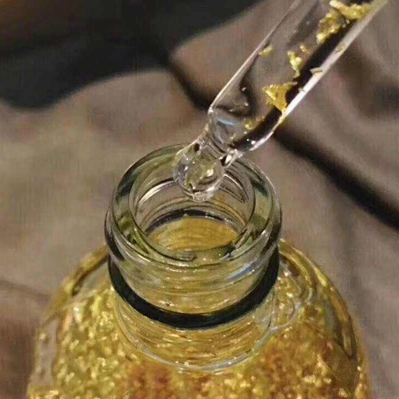 Хлопья, фольга 24 К, съедобные бумажные листы 5 г для розовой косметики, пищевая смола, для украшения тортов, позолоченные листы из натуральных золотых листьев