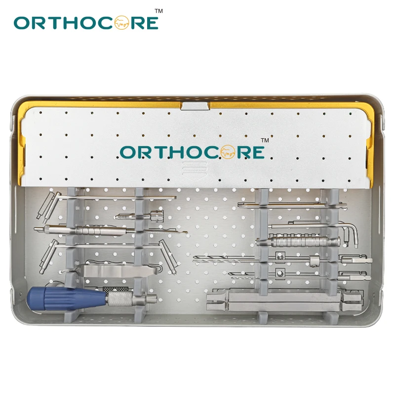 ALPS 7.5 8.5mm Animal Pet Surgical Titanium Locking System Veterinary Instruments Orthopedic Set