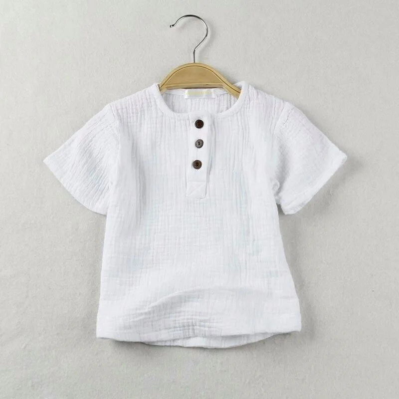 
Baby shirts muslin cotton fashion baby long sleeve clothing plaid 