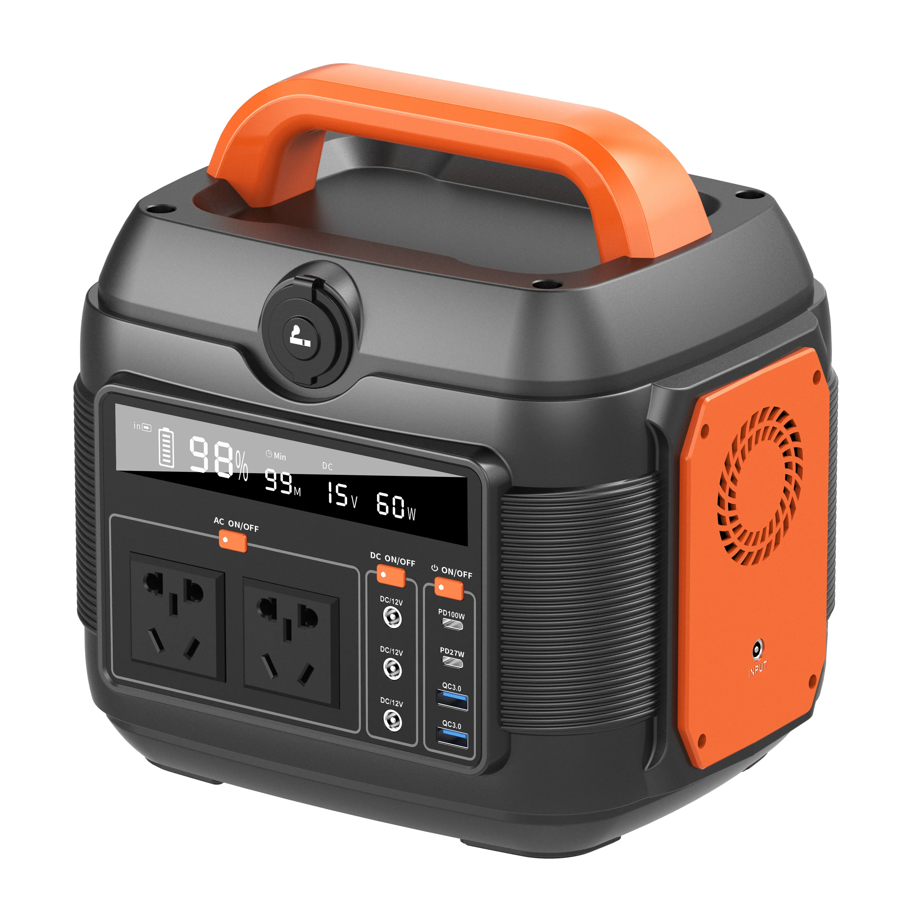 Raaya Mini Power Station 600W Emergency Portable Power Station 600W Energy Storage Power Station