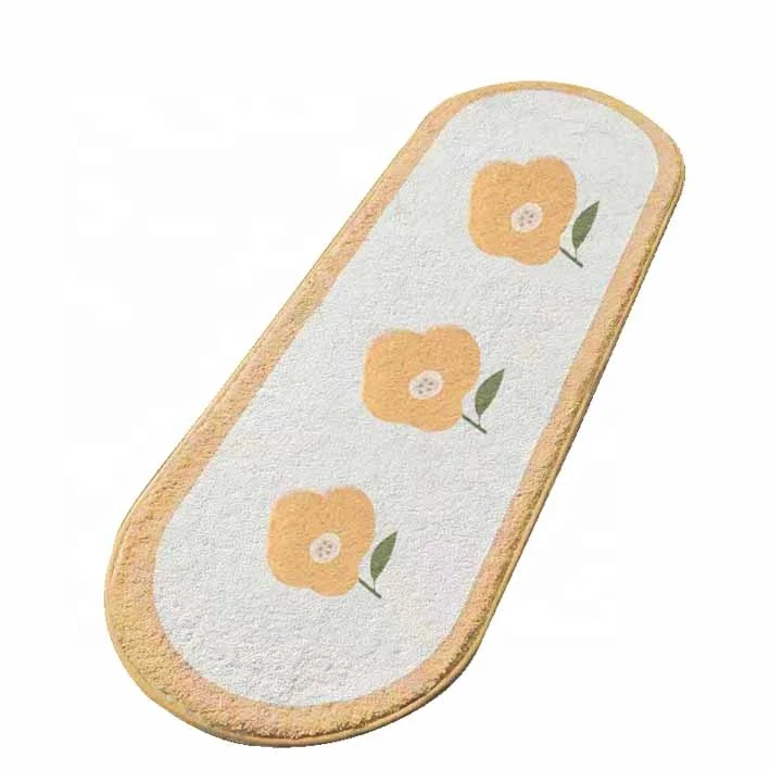 Indoor  print blanket mat  anti-skid soft crystal velvet big floor mat protective floor carpet mat