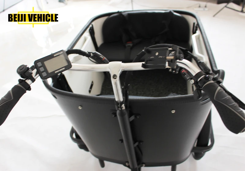 electric delivery tricycle with cabin 3 wheel e cargo bikes