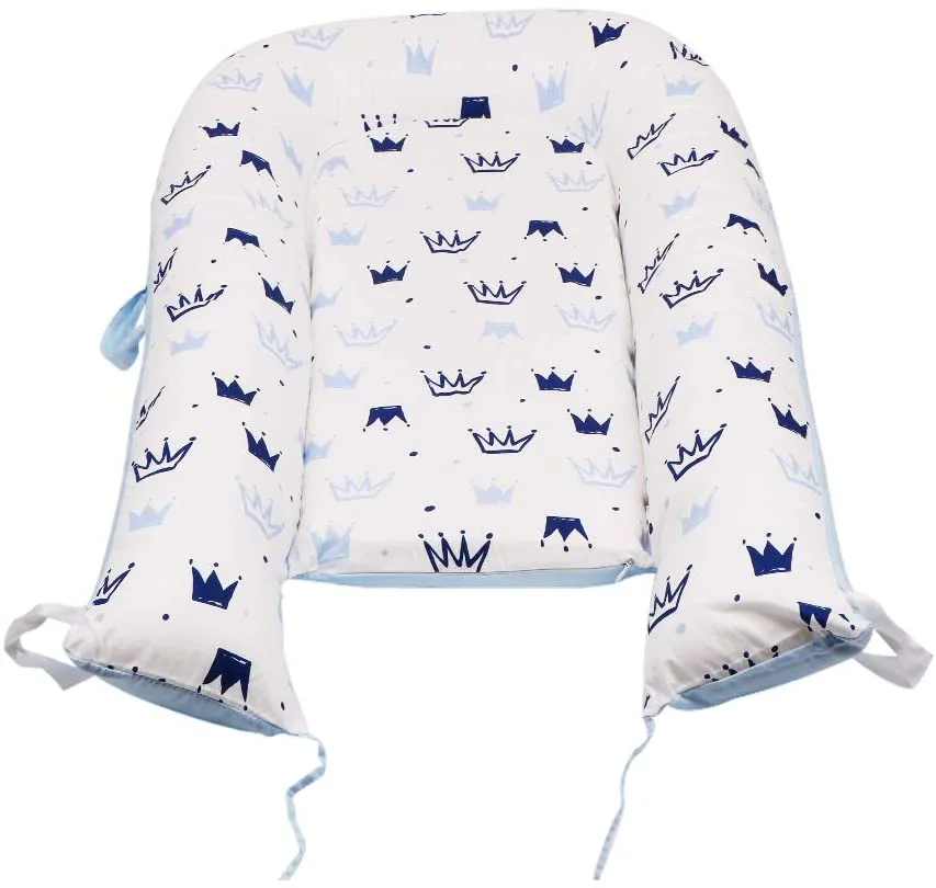 CPC ASTM CPSIA Certified portable soft washable baby nest bed, infant bedside crib, bedside bassinet baby nest co-sleeper in bed