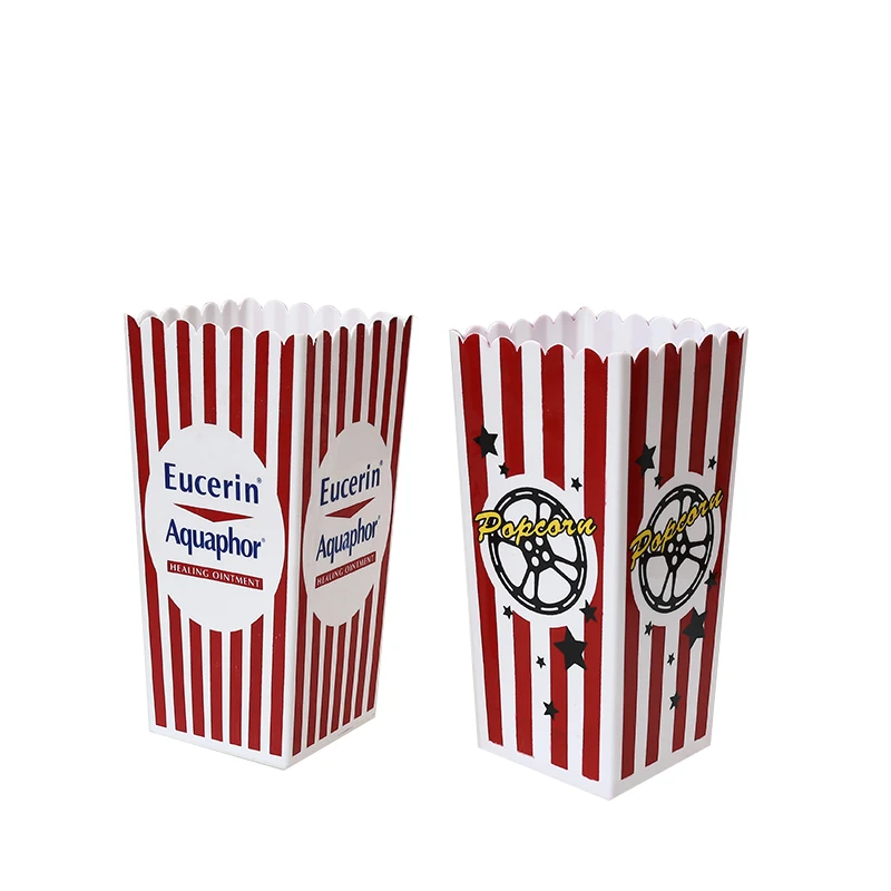 
Popcorn barrel plastic barrel printing can be customized 