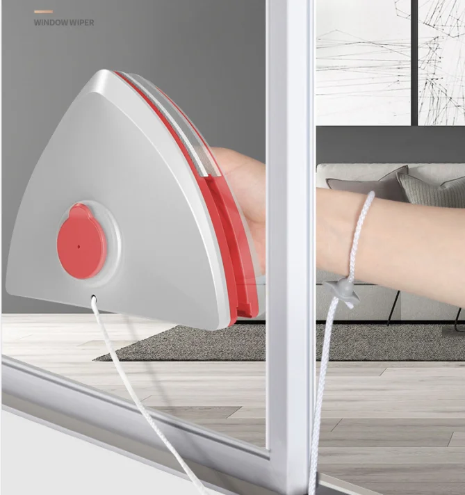 Double-sided Faced Window Cleaner Glass Wiper Magnetic for Double Glazing
