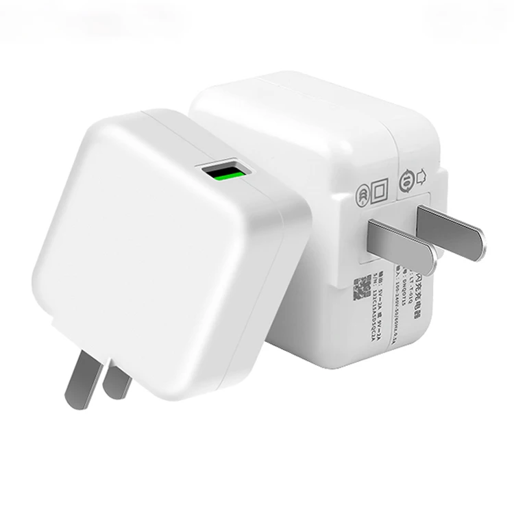Factory Price FCC Fast Charge USB Ports Wall Charger 18w Quick with Charging