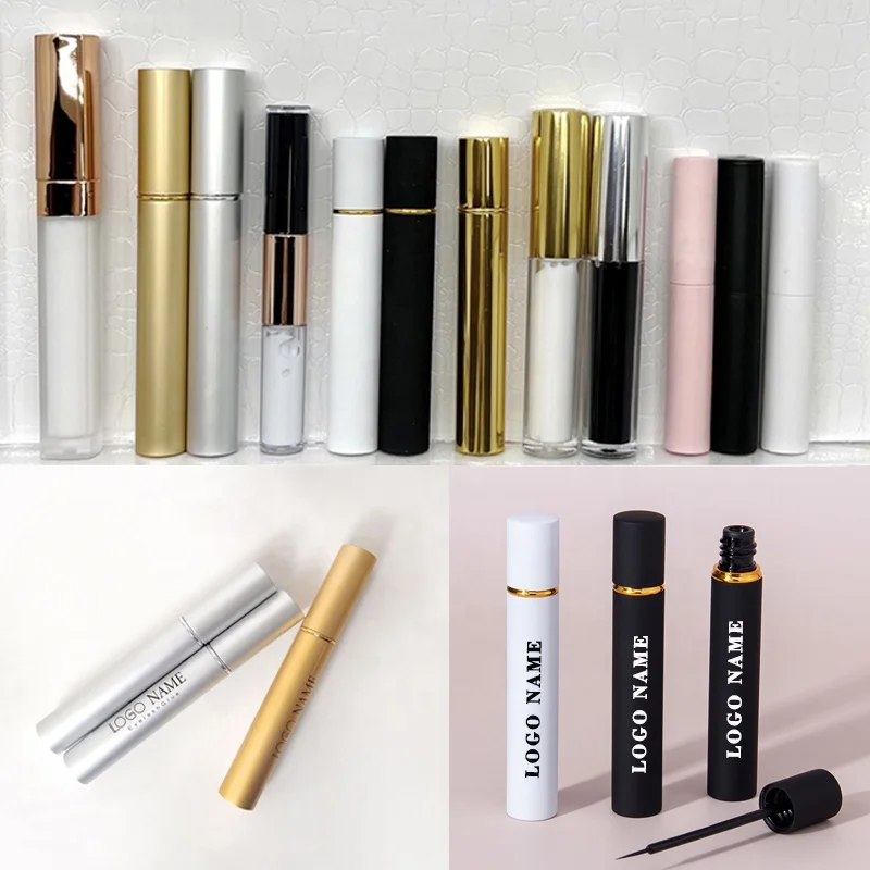 Latex Free Lash Glue Private Label Waterproof Long Lasting strong sticky liquid eye lash glue False Strip Adhesive Lash Glue