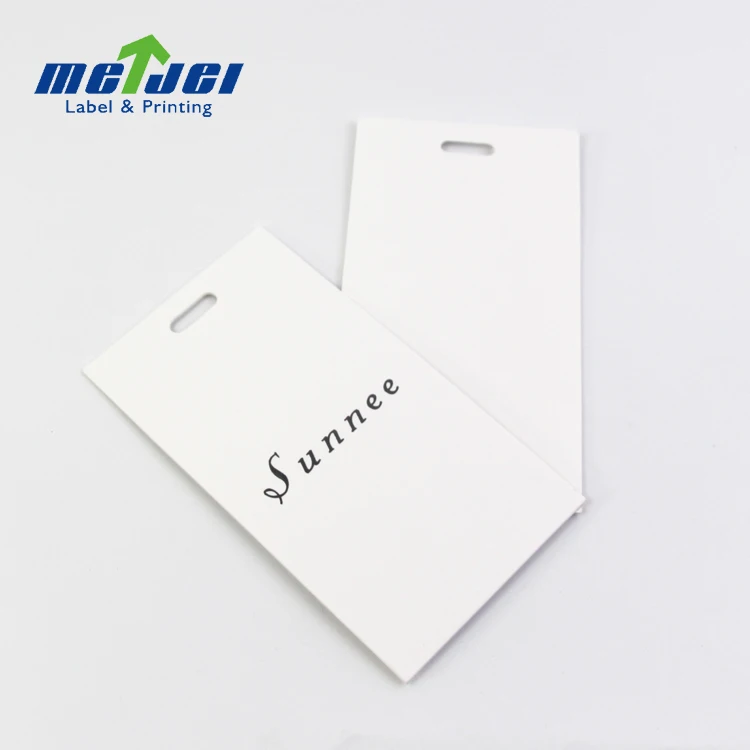 Custom Private Brand Logo Clothing Hang Tags Garment Clothes Size Tags Sale Price Hang Tags Product For Shoes Bags