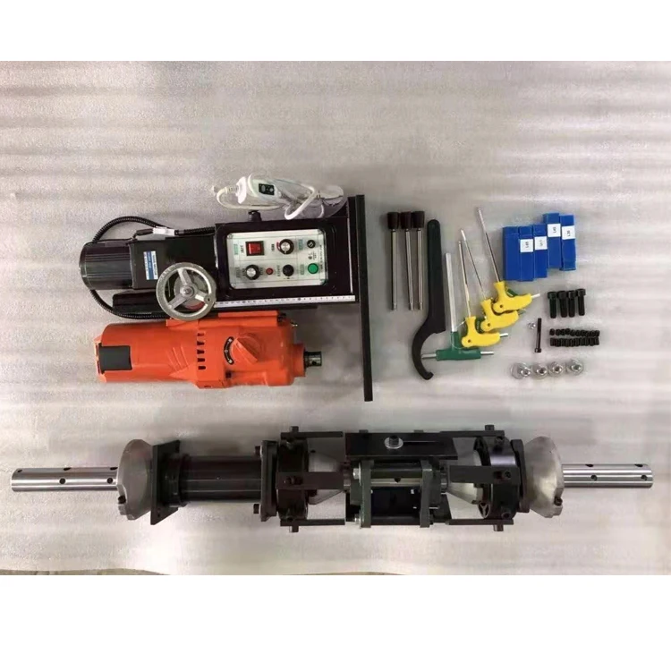 Machine boring hole repair 30-350mm 2-in-1 boring hole small portable boring welding machine