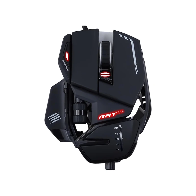 MAD CATZ R.A.T. 6+ Gaming Mouse USB Black 12000dpi 11 Buttons