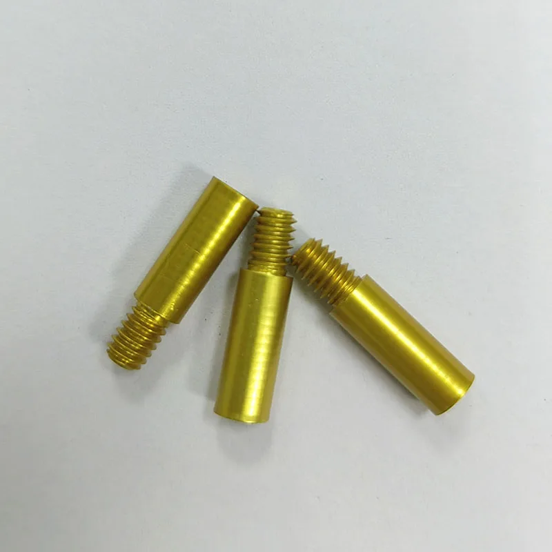 Custom Aluminum Male to Female Round Thread Spacer #8-32  Anodized Round Standoff