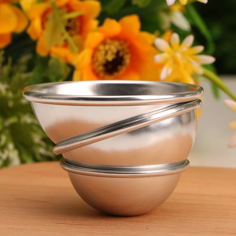 Hot sale stainless steel hemisphere bath bomb mold, hemisphere bath bomb mold