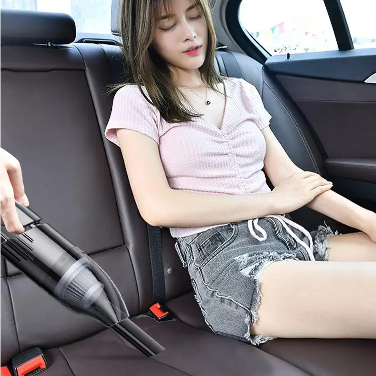 
6000 Pa Strong Power USB Rechargeable Mini Cordless Car Vacuum Cleaner Dust Buster for Home Desk Keyboard 