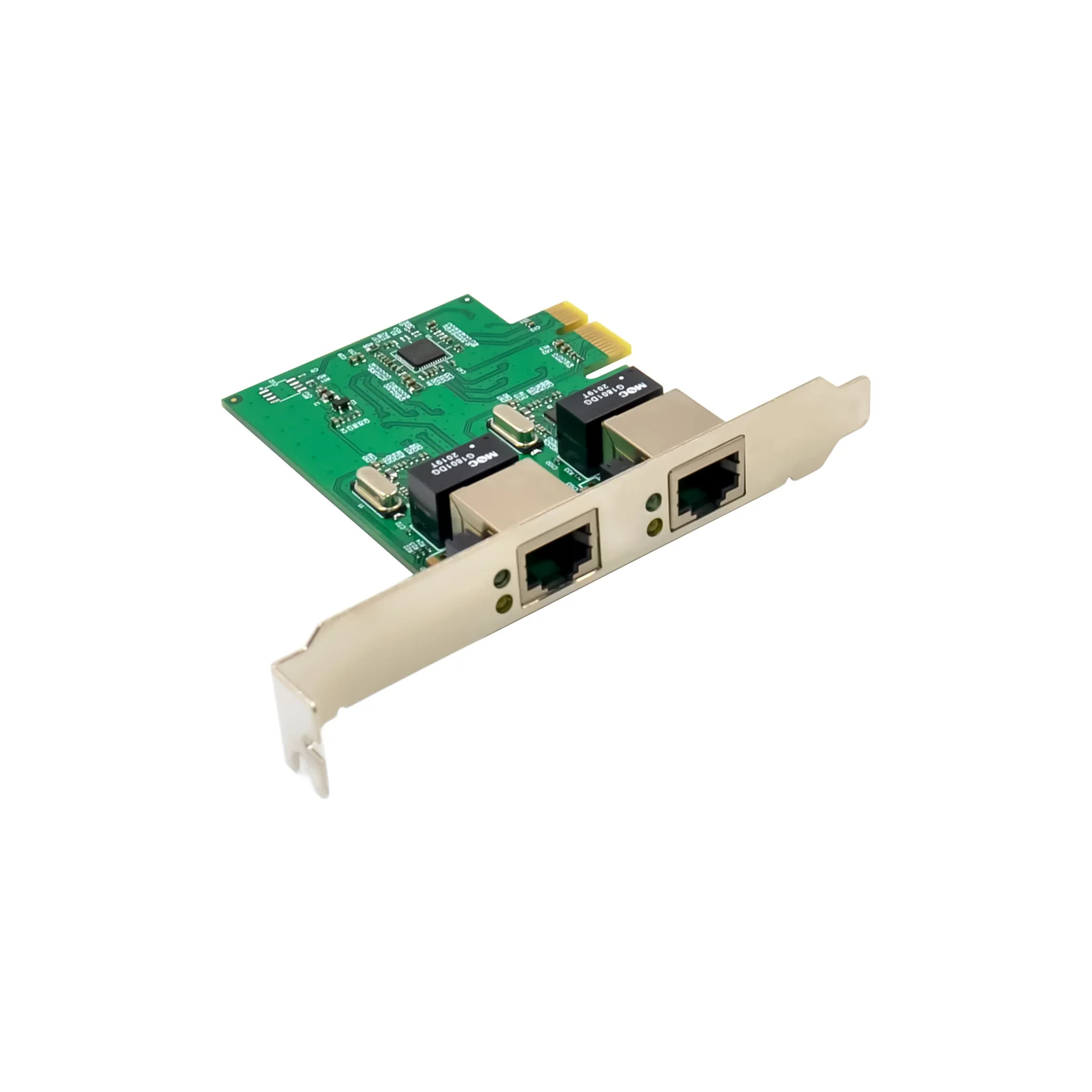 SUNWEIT ST7244 PCIe X1 Dual-RJ45 Realtek 8111H гигабитный двухпортовый компьютерный сетевой адаптер PCIE