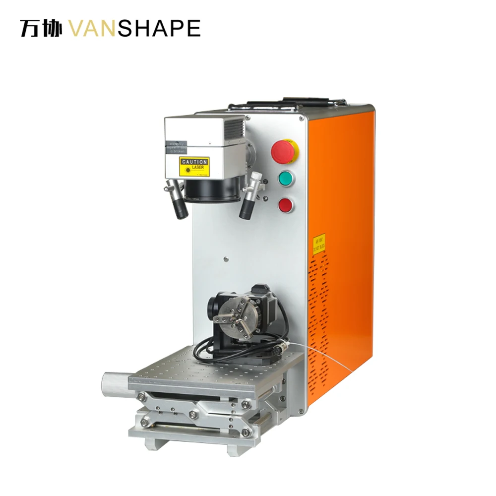 Vanshape 20W Mini Type  Fibre laser Marking Machine For Jewelry Metal Laser Engraving Machine