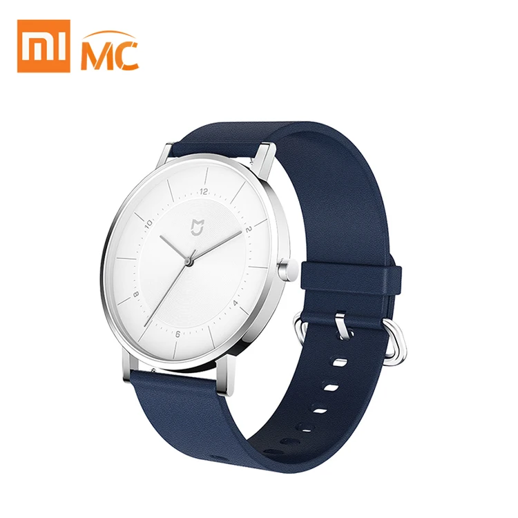 Xiaomi Mijia Quartz Watch Classic Edition Mirror Luminous Pointer Leather Strap 3ATM Waterproof Watch Mijia Quartz Watch