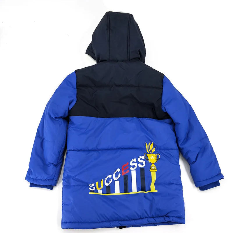 
Hot design boys puffy crop kids hooded padded down jackets for winter 