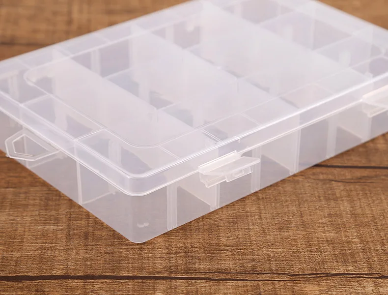 12Pcs bead storage box plastic storage box with lid organizer storage boxes