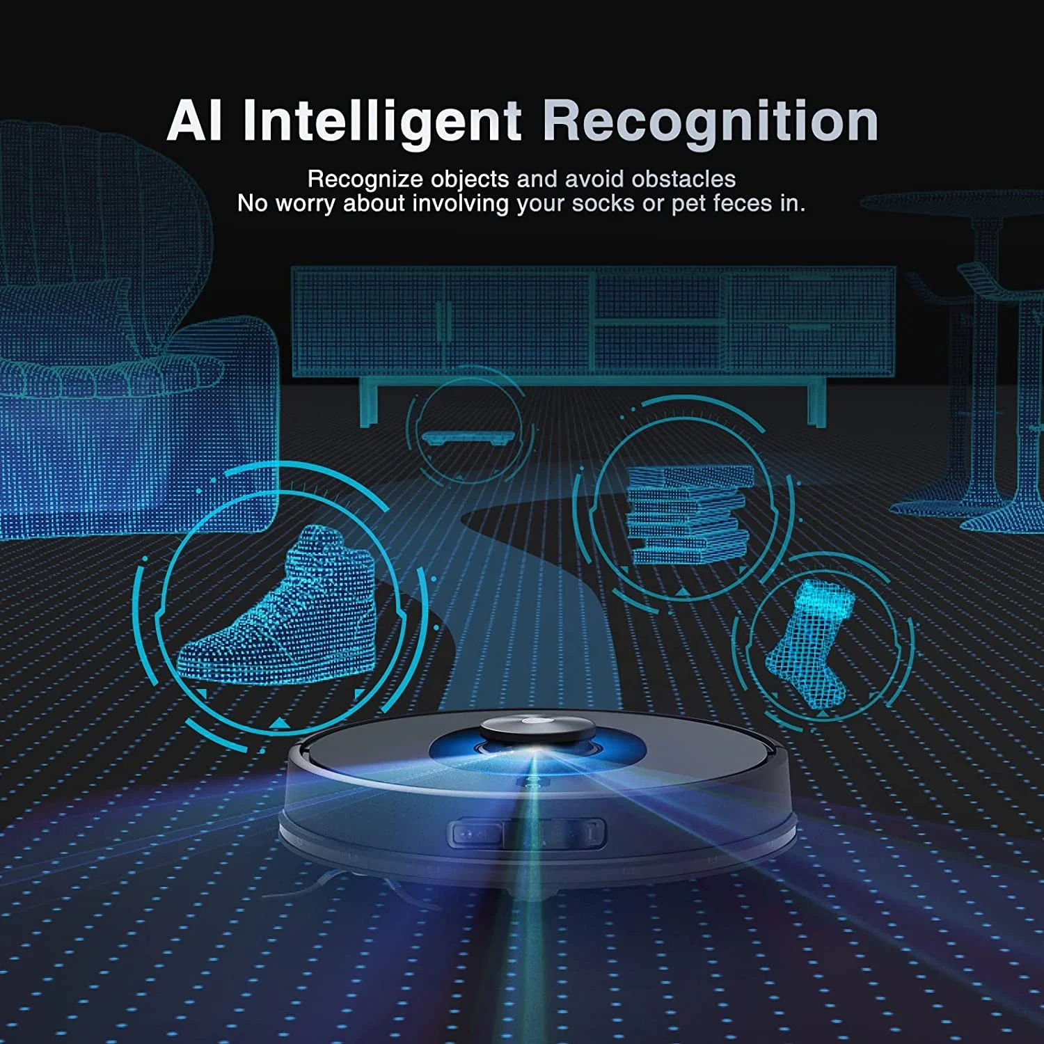 Multi-function Cleaner Vacuum Customizable Vacuum Cleaner Robot Mopping Robot Vacuum Cleaner