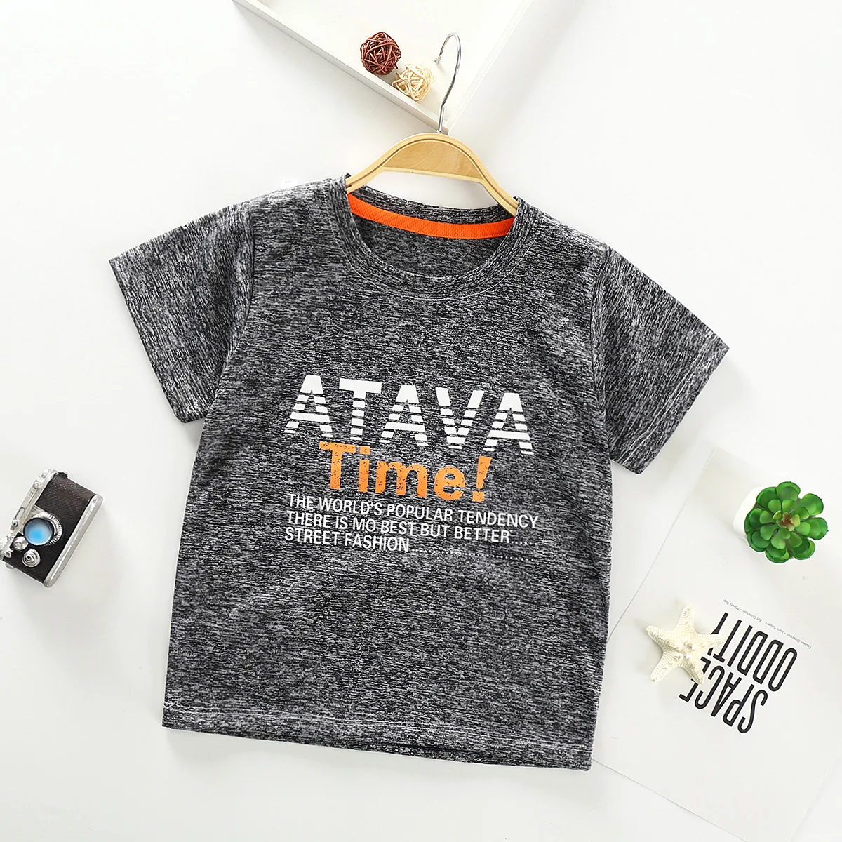 Оптовая продажа, дешевые модные быстросохнущие футболки с принтом для мальчиков, новинка весны и лета, Спортивная футболка унисекс из вискозы и хлопка с коротким рукавом