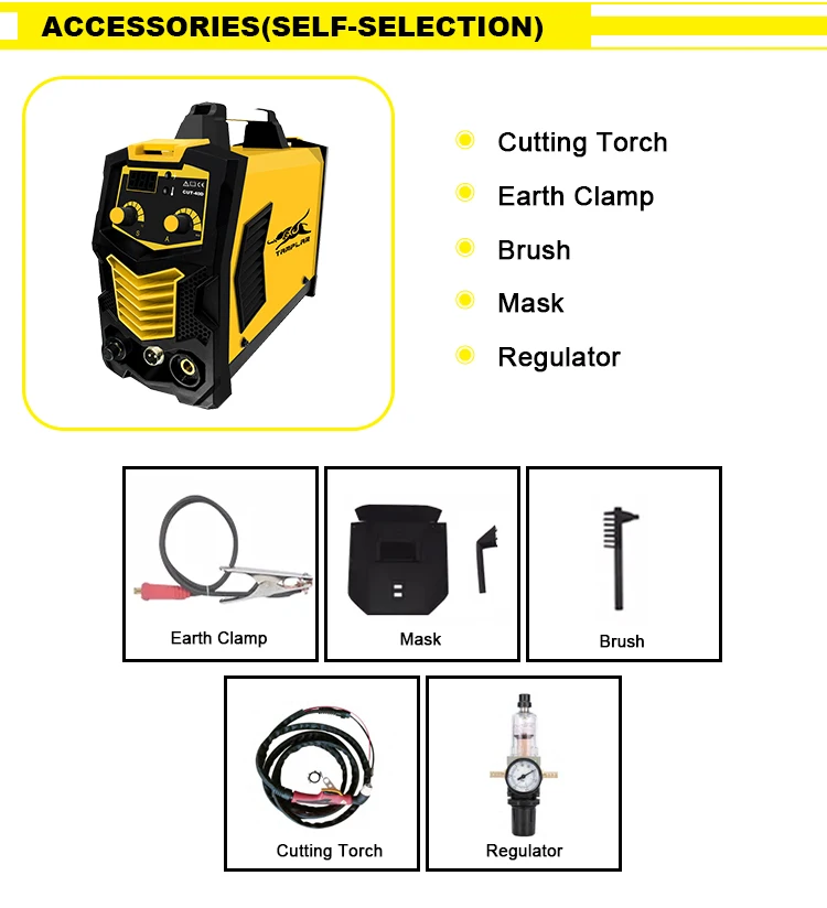 Dual Voltage 220V 110V The Maximum Cutting Thickness 15Mm Plasma Cutter