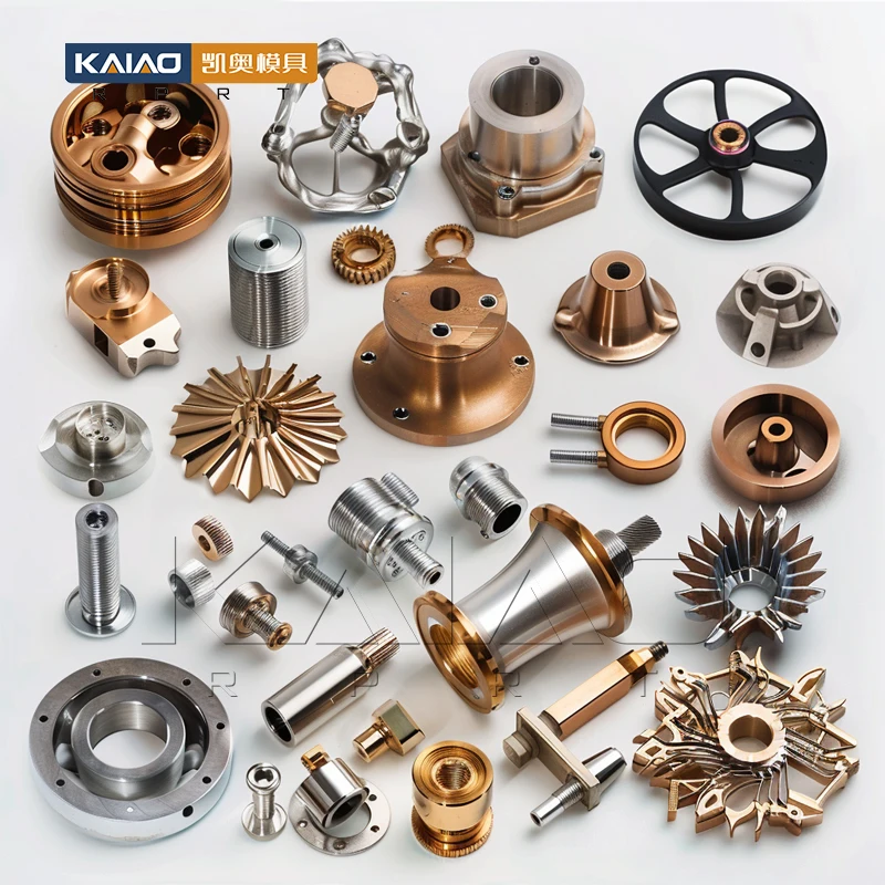 KAIAO Custom CNC Machining Service for Rapid Prototype aluminum stainless steel Metal Parts Turned Milled to Specification