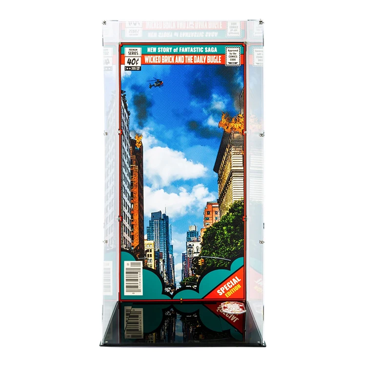 Marvel Display Case Premium Acrylic Display Case Funko Pop Protector Cases Funko Pop Vinyl Protection