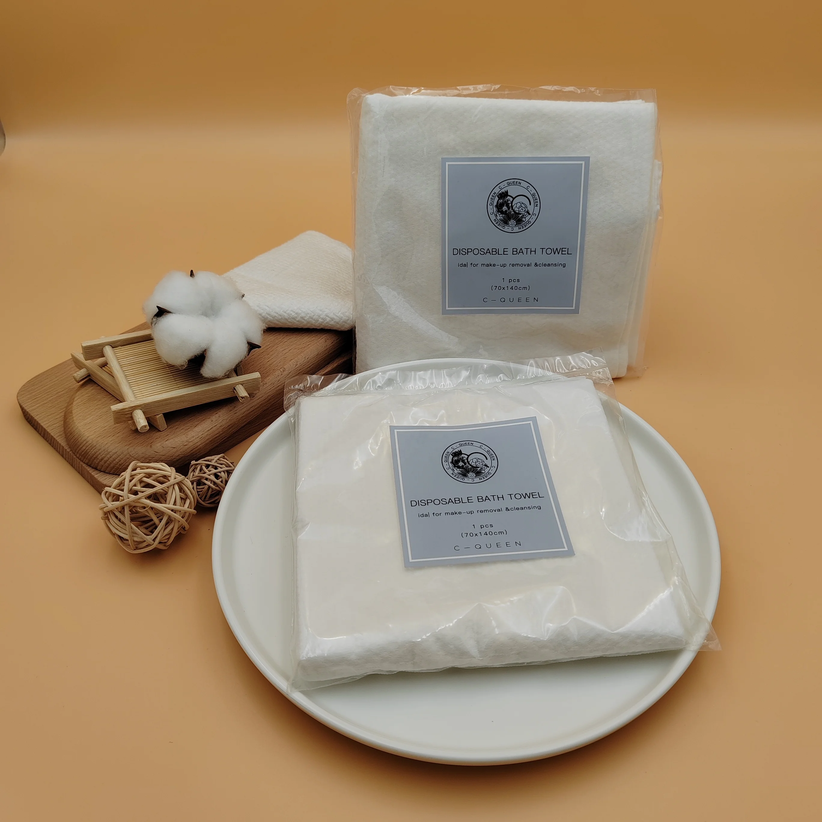 disposable body towels disposable hair towel disposable bath towels biodegradable sanitary cotton hotel shower buy washcloth