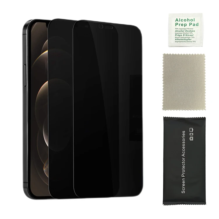 Privacy Full Glass Screen Protector Anti-Spy For Iphone 13 12 Pro Max 11 X XR Anti Spy Privacy Soft Film Screen Protector