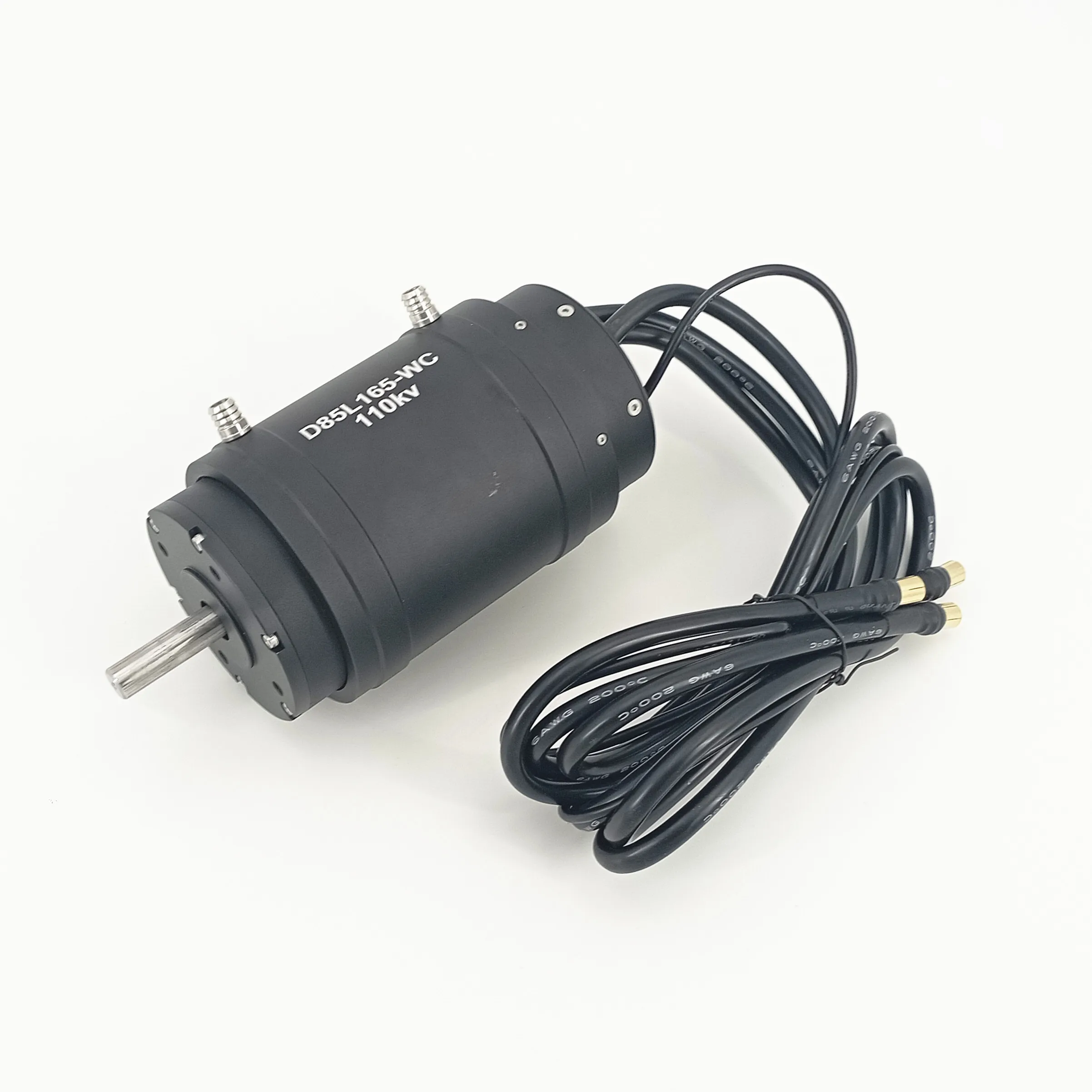 240KV D85L165 Sensored Snowmobile Ev Water Cooled Bldc Motor 72v