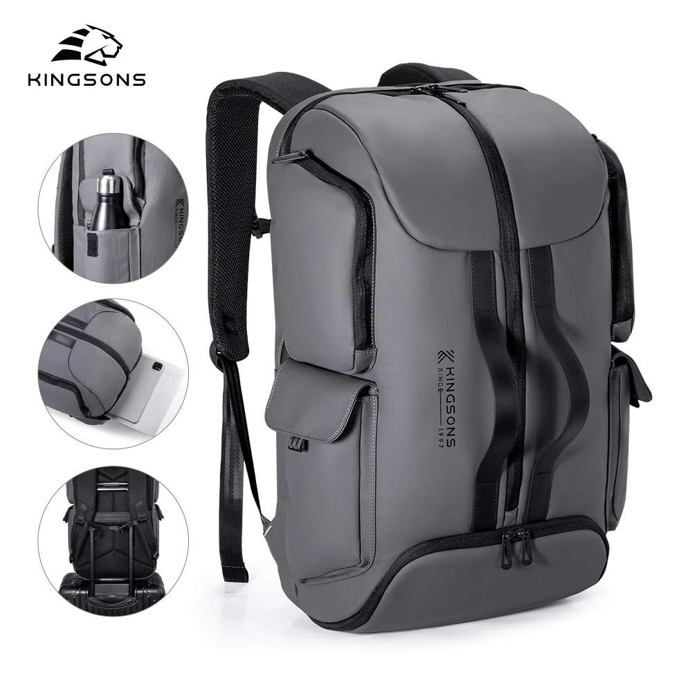 Kingsons new release travel bag sac a dos customization laptop backpack polyester waterproof material travel bag