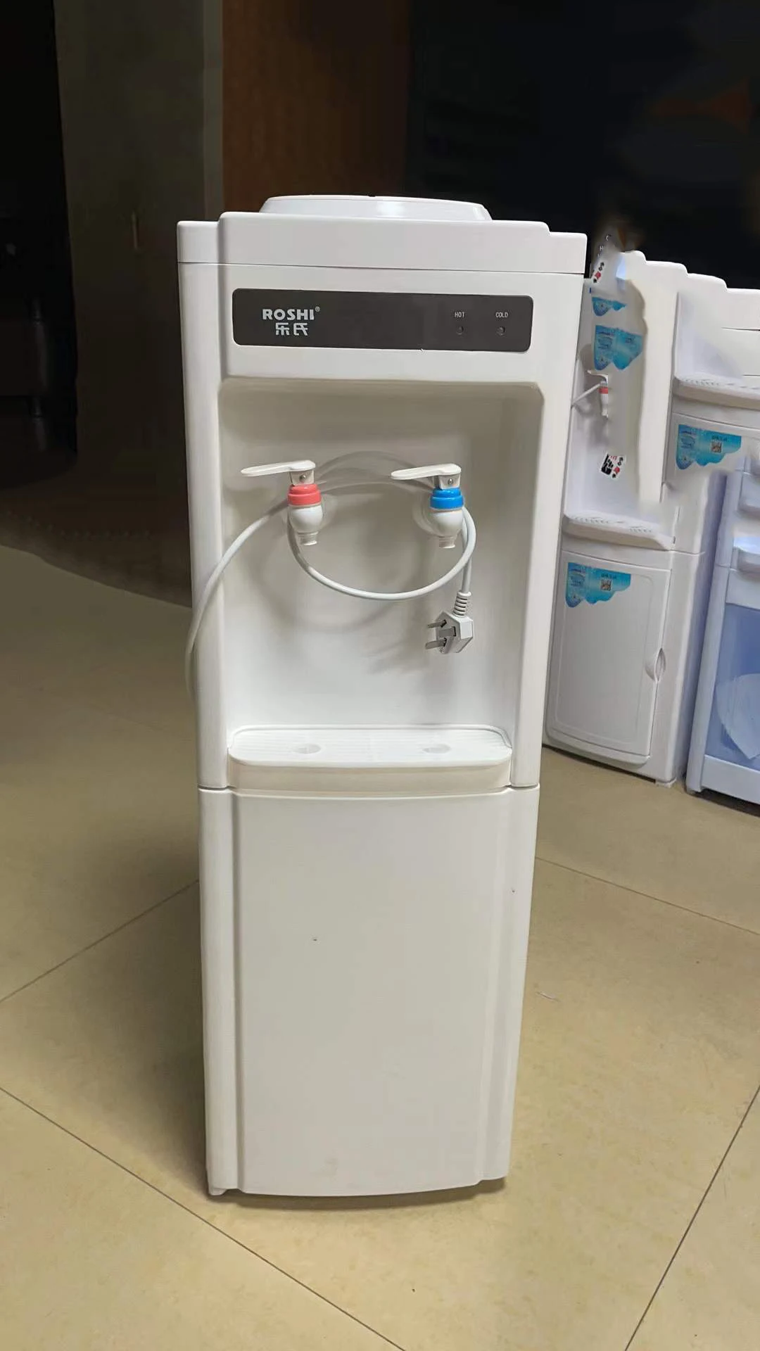 Free Standing Drinking Machine Cheap Water Cooler Dispenser With Two Tap
