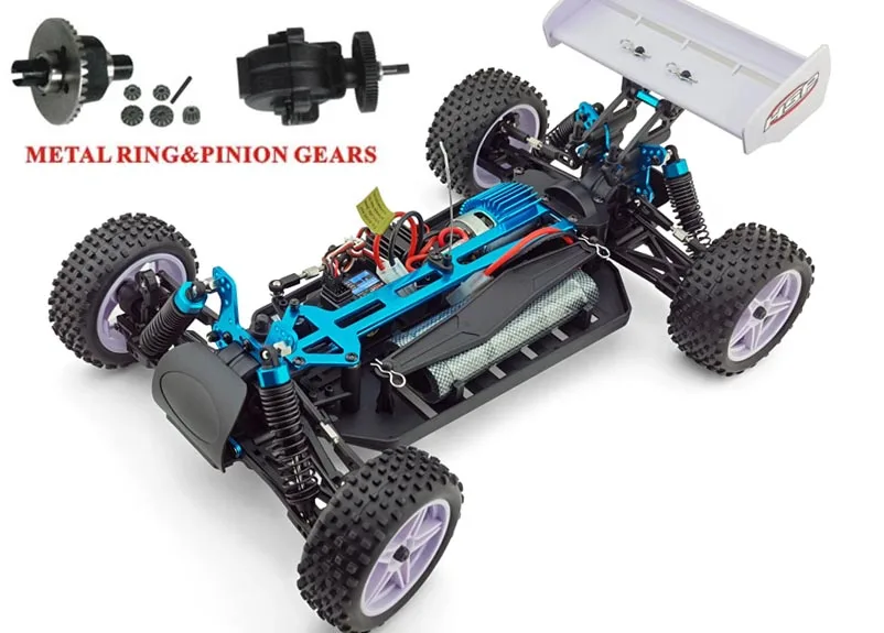 Горячая продажа HSP 94107 1/10 4WD Power RC багги