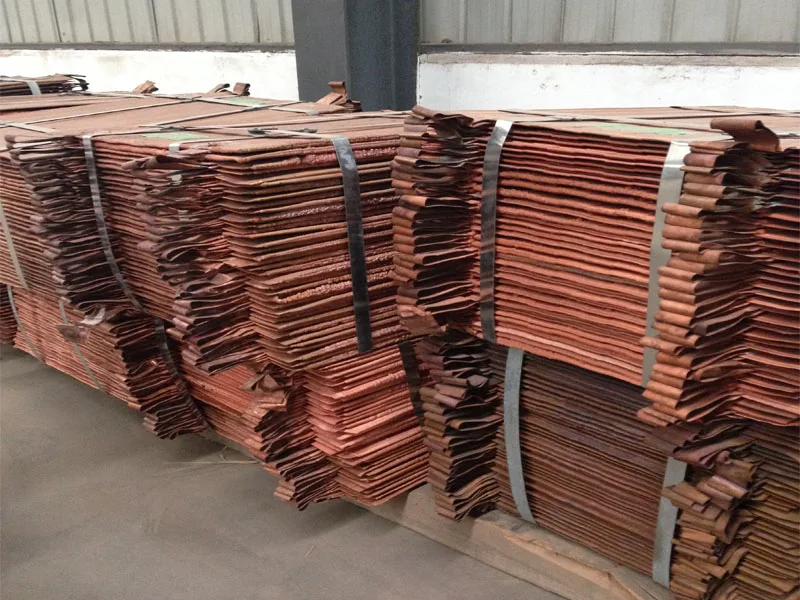 China Manufacturer 99.99% Pure Electrolytic Copper Cathode for Building Industry