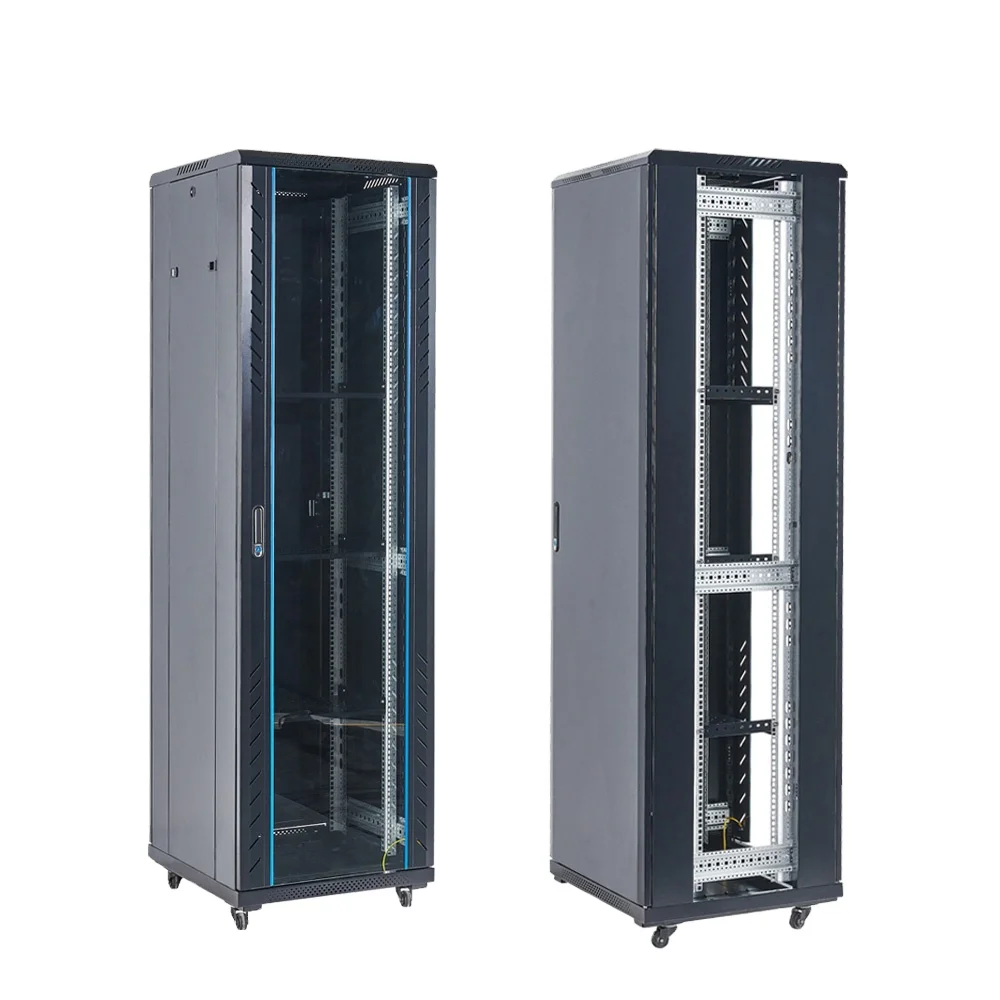 Customized OD,M OEM Manufacture 19' Data Center Server Cable Manage Tray 42U Network Cabinet