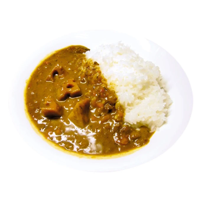 Premium spicy delicious Japanese curry sauce with Iwakuni lotus root
