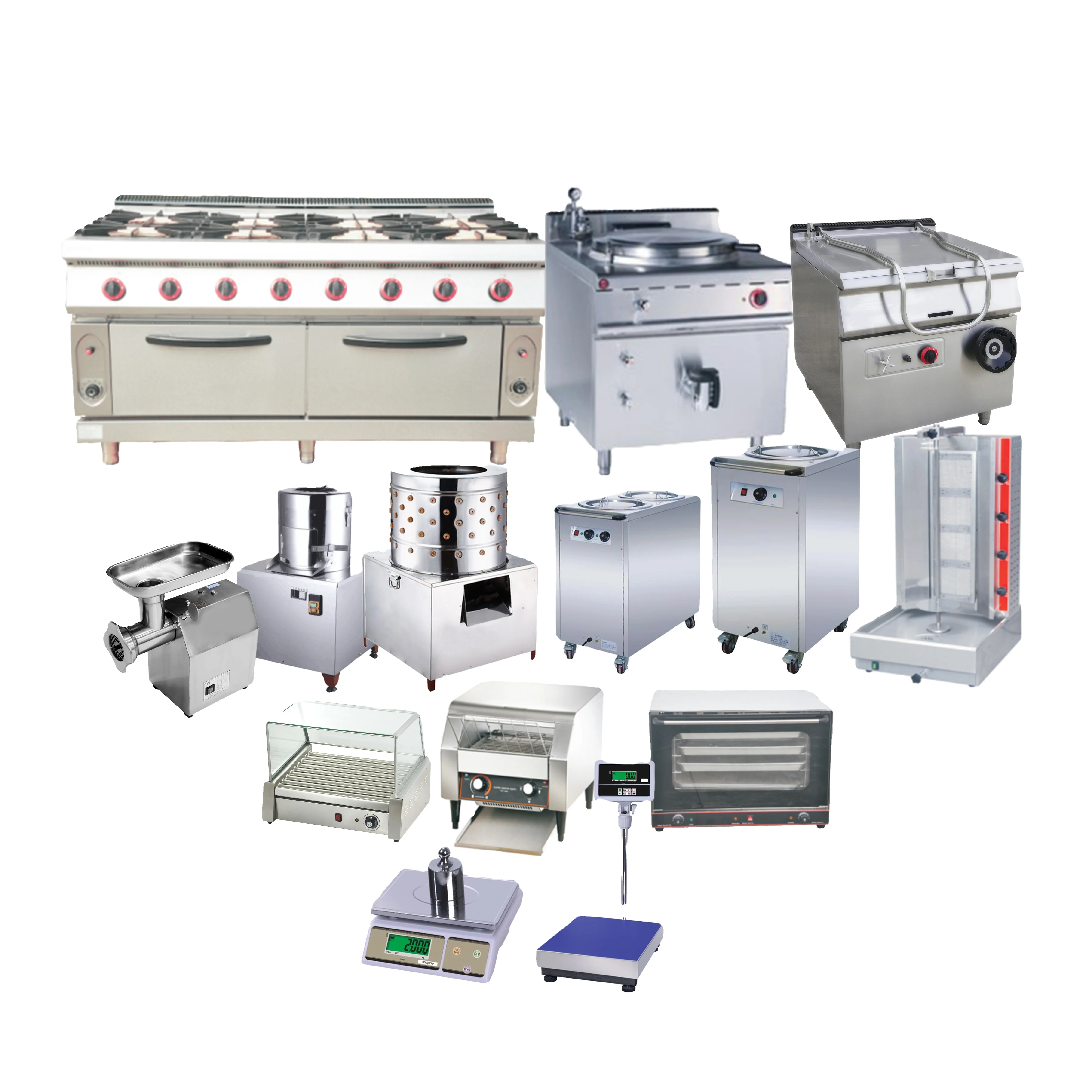 Feelart Fast Food Equipment New Commercial Kitchen Commercial Potato Peeler Restaurant Hotels Core Motor Pump Gear Components
