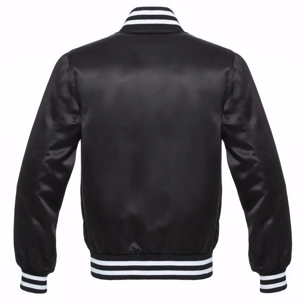 
custom letterman jackets winter quilted college satin jacket 7 days sample order support 