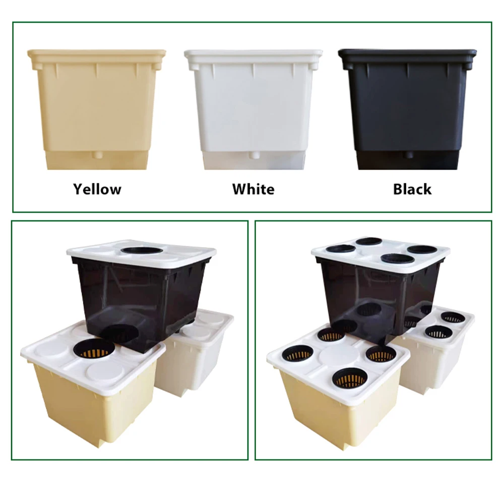 Upgrade tomato eggplant aeroponic system growing hydroponic grow buckets