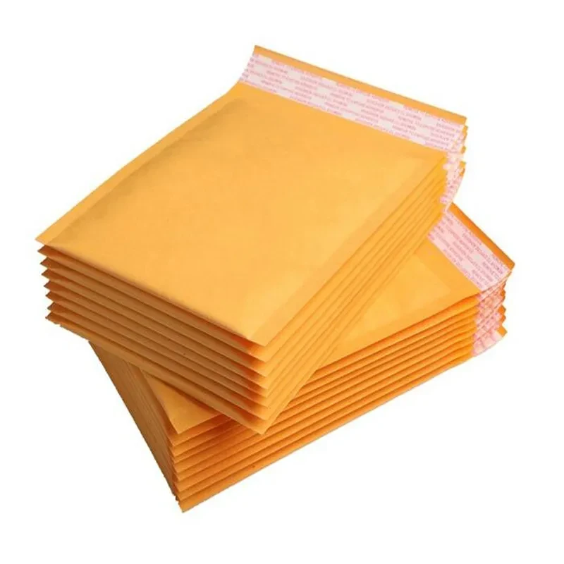 Kraft Paper Bag Mailers Shipping Courier Bubble Package Envelope Bags Padded Mailer