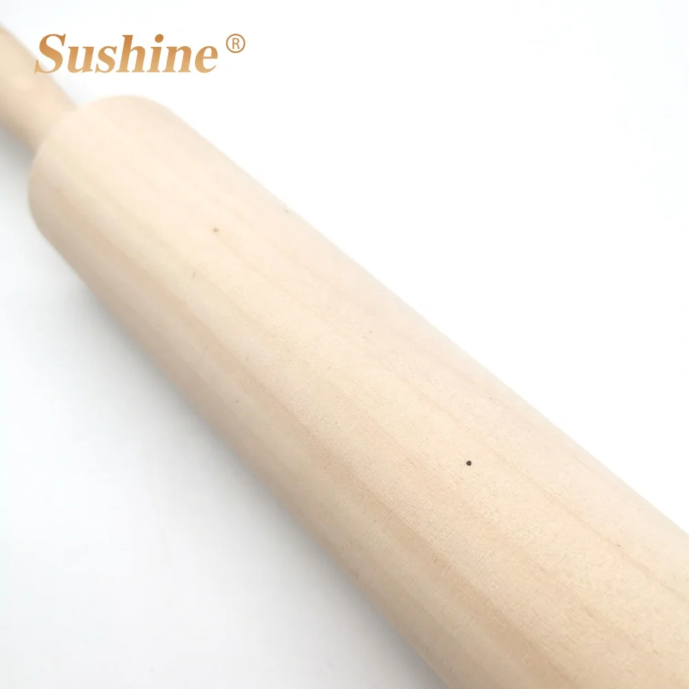 Factory wholesale wooden rolling pin kitchen baking tools for cookies