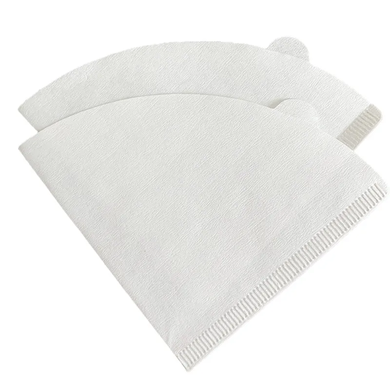 Wholesale food grade V60 coffee filter coffee paper filter white bleached