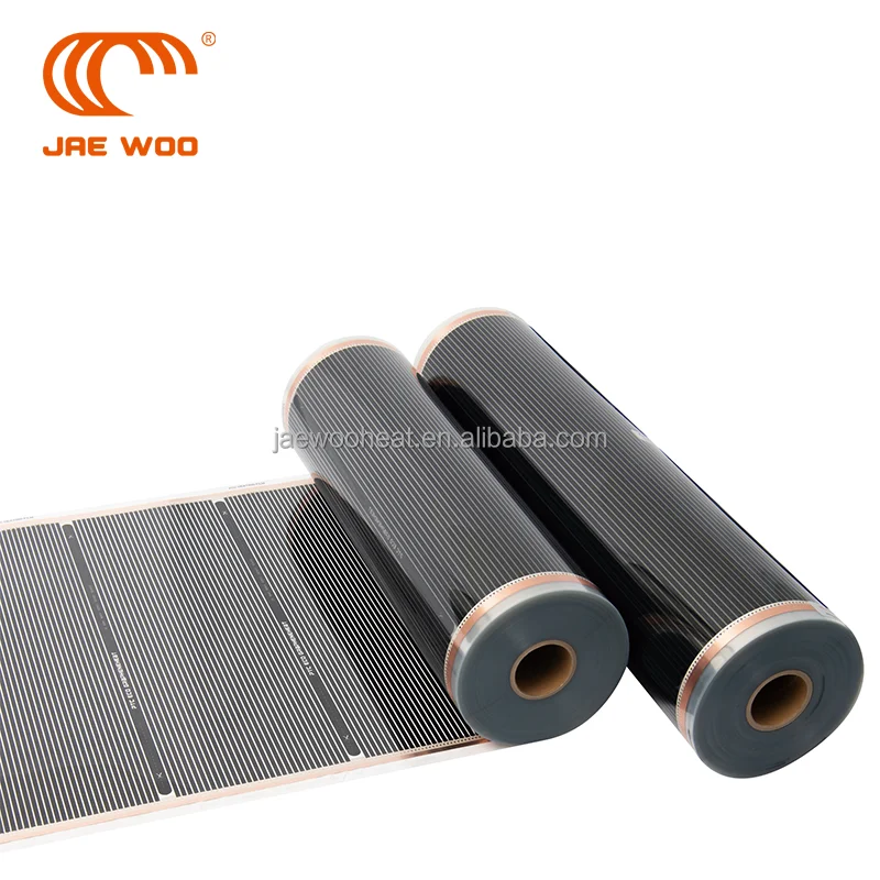 Factory Direct Sale Korea Far Infrared Electric Underfloor Heating System Graphene Material Warm Floor Heating Film for Home Use
