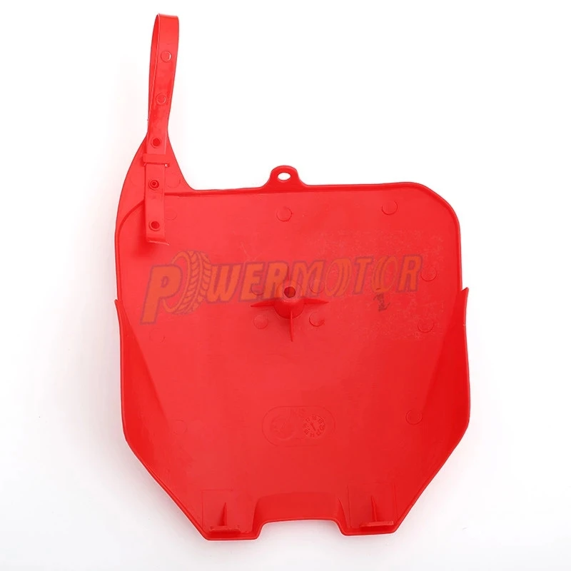 Motorcycle Front Number Plates Name Plate for HONDA CRF100 CRF80 CRF70 XR100 XR80 XR70 ATV Off Road Racing Motocross