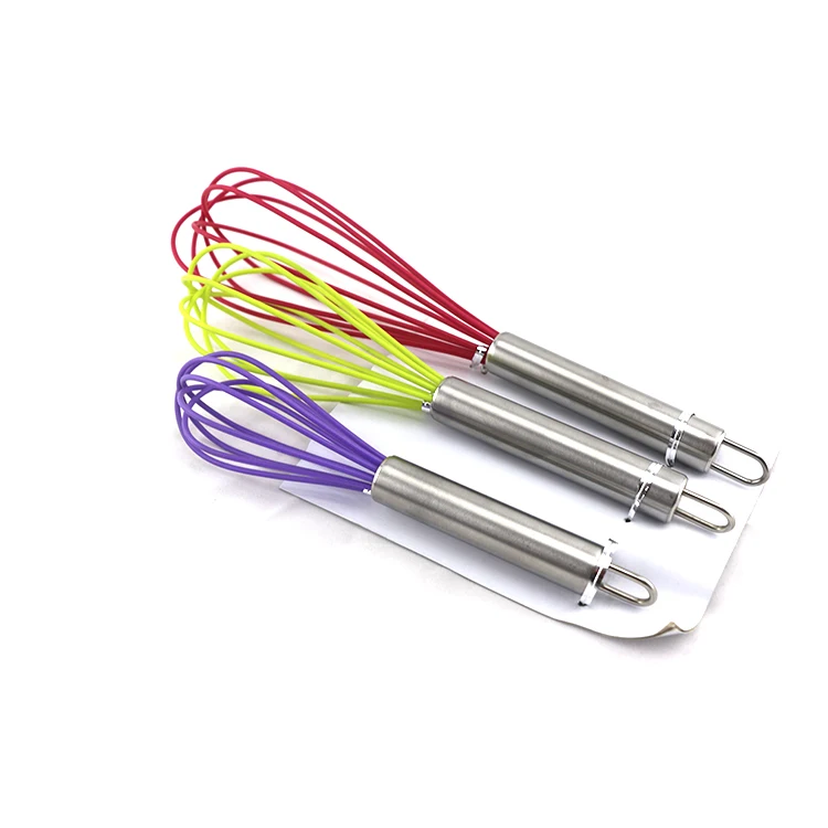 Practical and Good Qualltiy Silicone Better Beater Egg Whisk