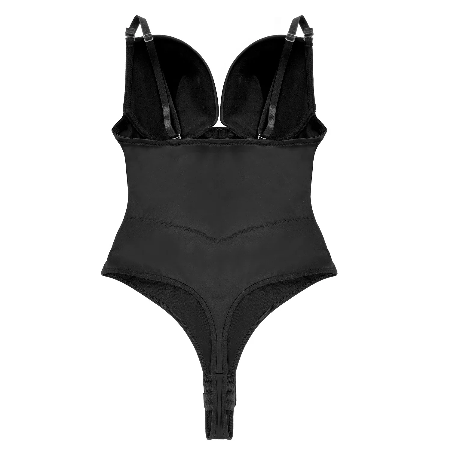 Women Body Shaper Bodysuit Butt Lifter Tummy Control One Piece Shapewear With Bra Corset Under Dress Underwear Shapewear