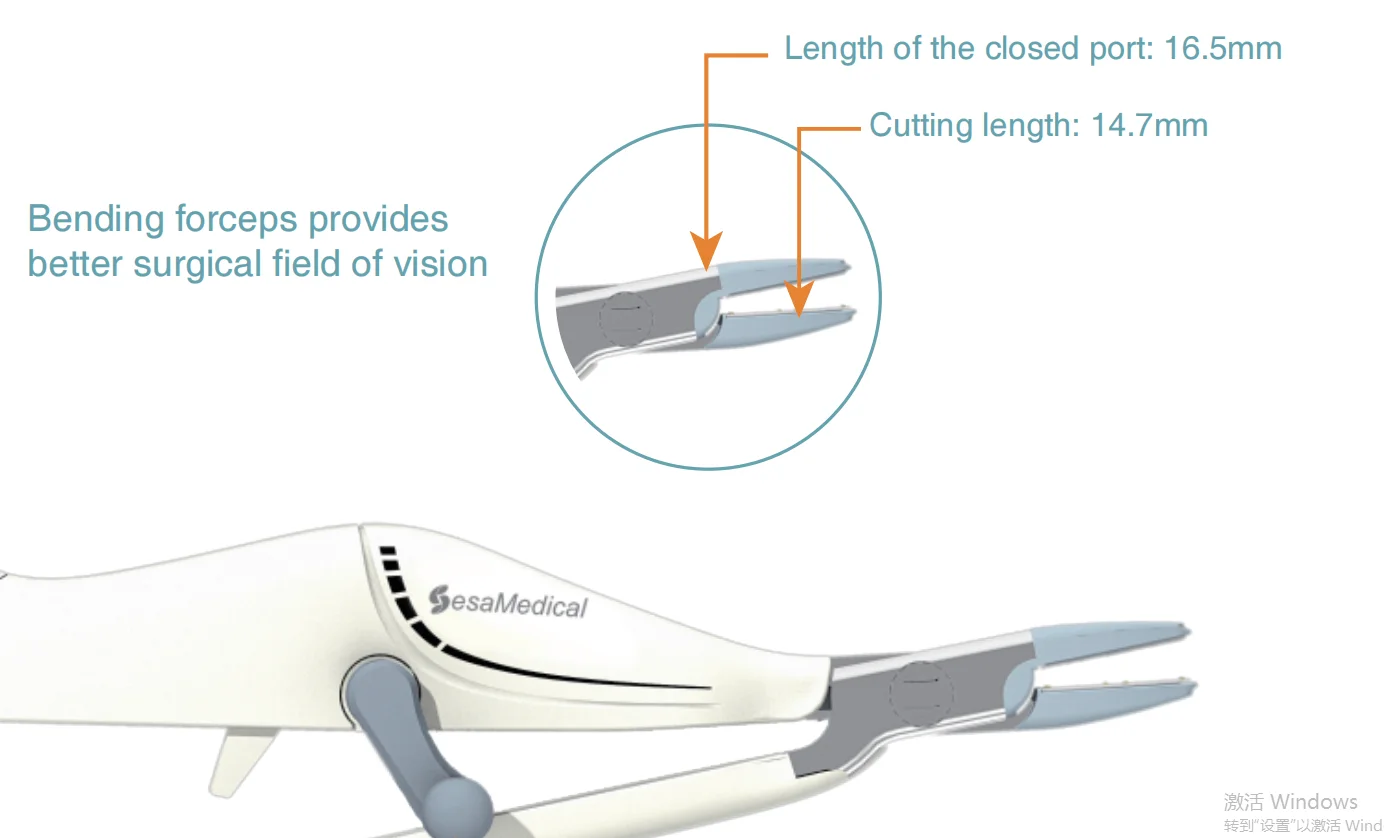 Latest Innovation Precision And Efficiency Dissection Ligasure Device Open Scissors Have Jaw Profile
