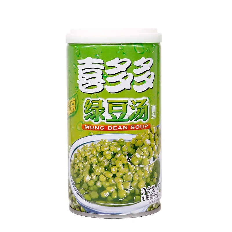 
Selected Mung Beans Green Instant Fruit Juice Drink Tin Cans Beans Soup 