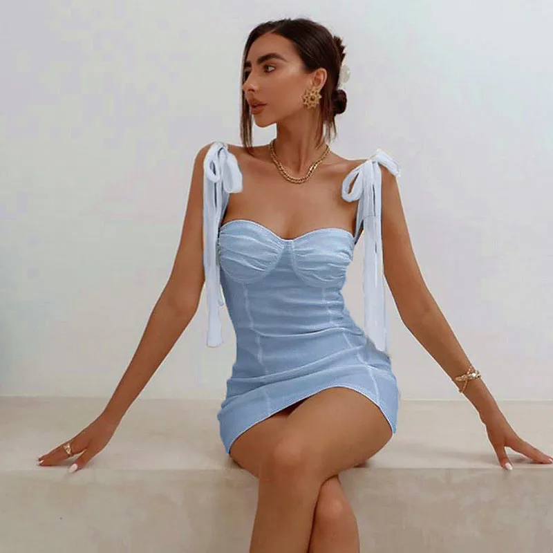 
Factory Sells Competitive Price Women Slip Fashion Dress 
